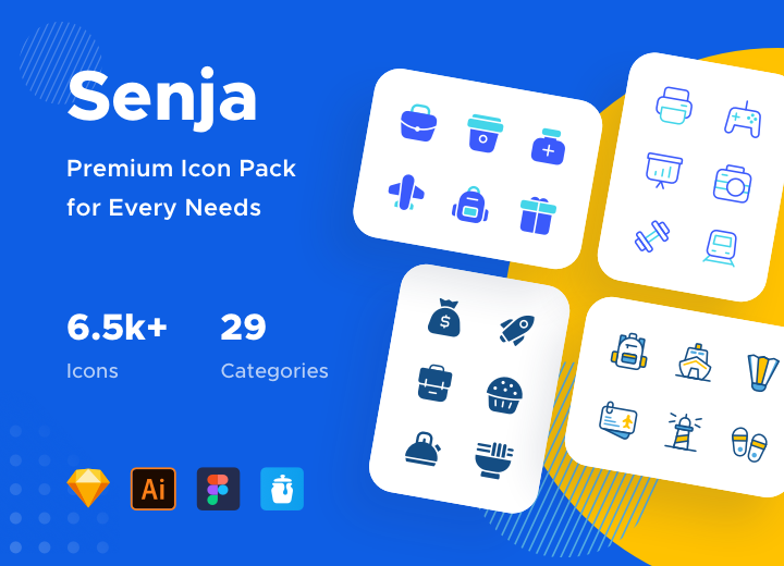 Senja Premium Icons For Every Need Designspace