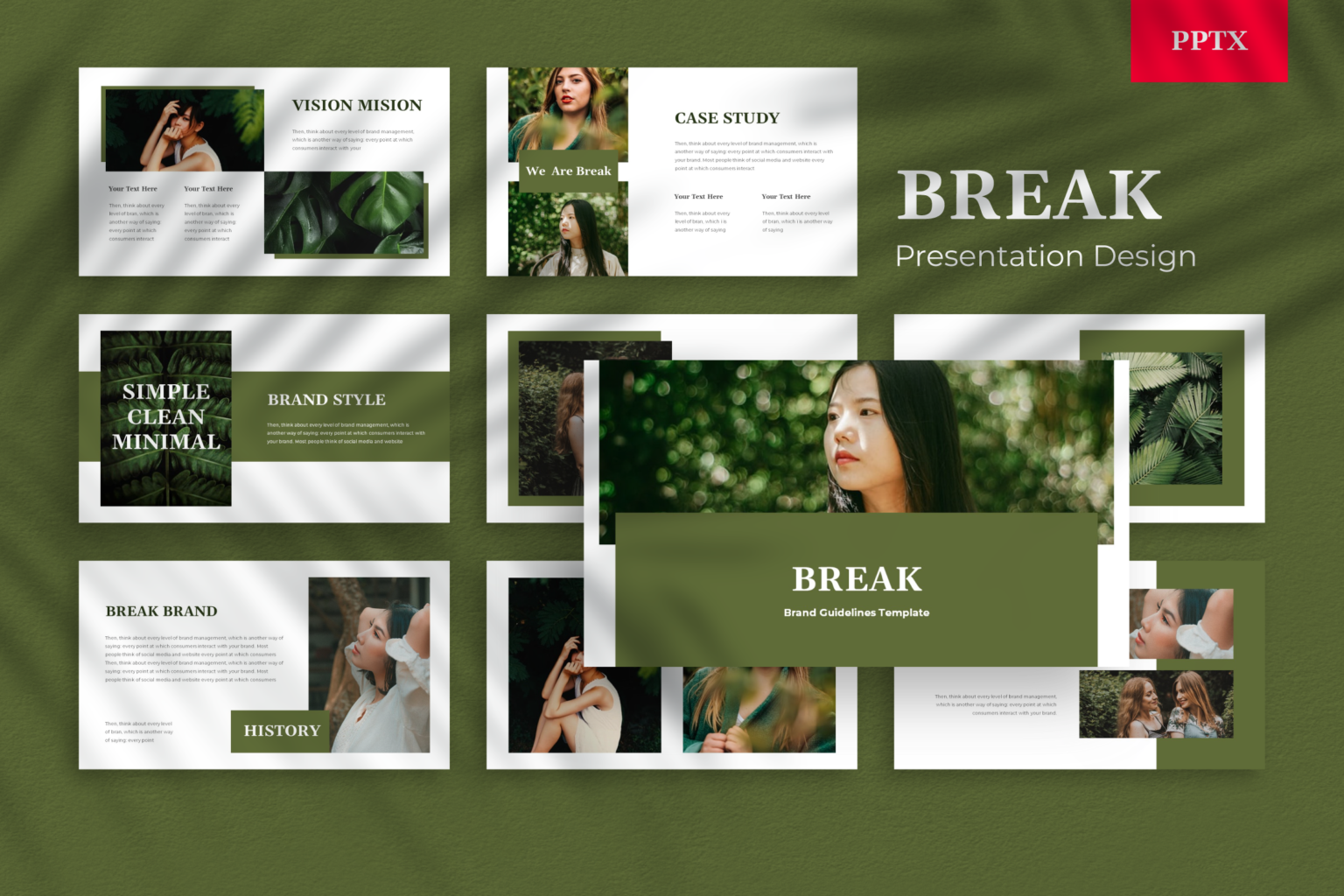 Break - Presentation Design Template | Designspace