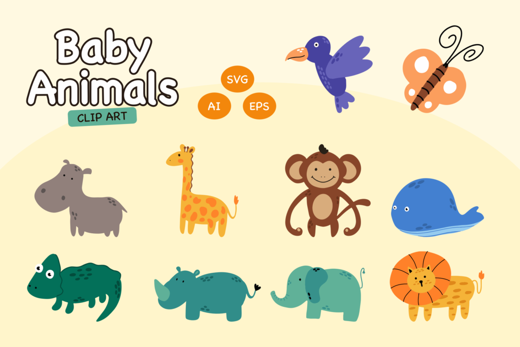 Animal Clip Art | Designspace