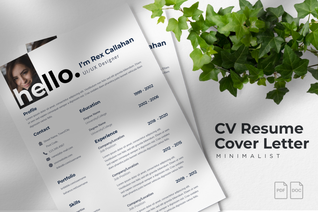 resume templates zip file