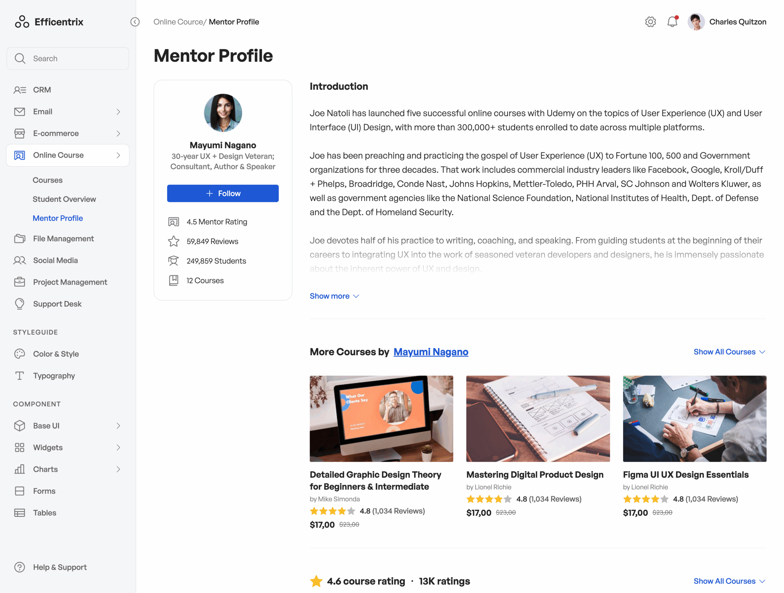 Mentor Profile