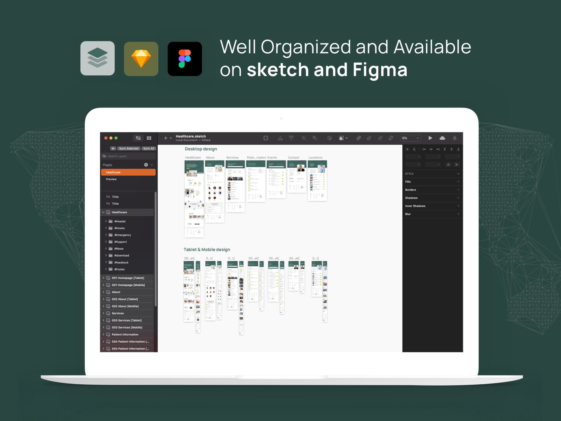 Oval: Healthcare Landing Page UI Kit