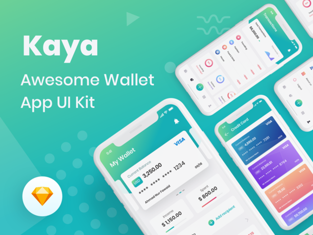 Kaya : Wallet App UI Kit