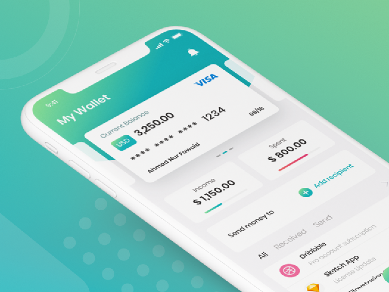 Kaya : Wallet App UI Kit