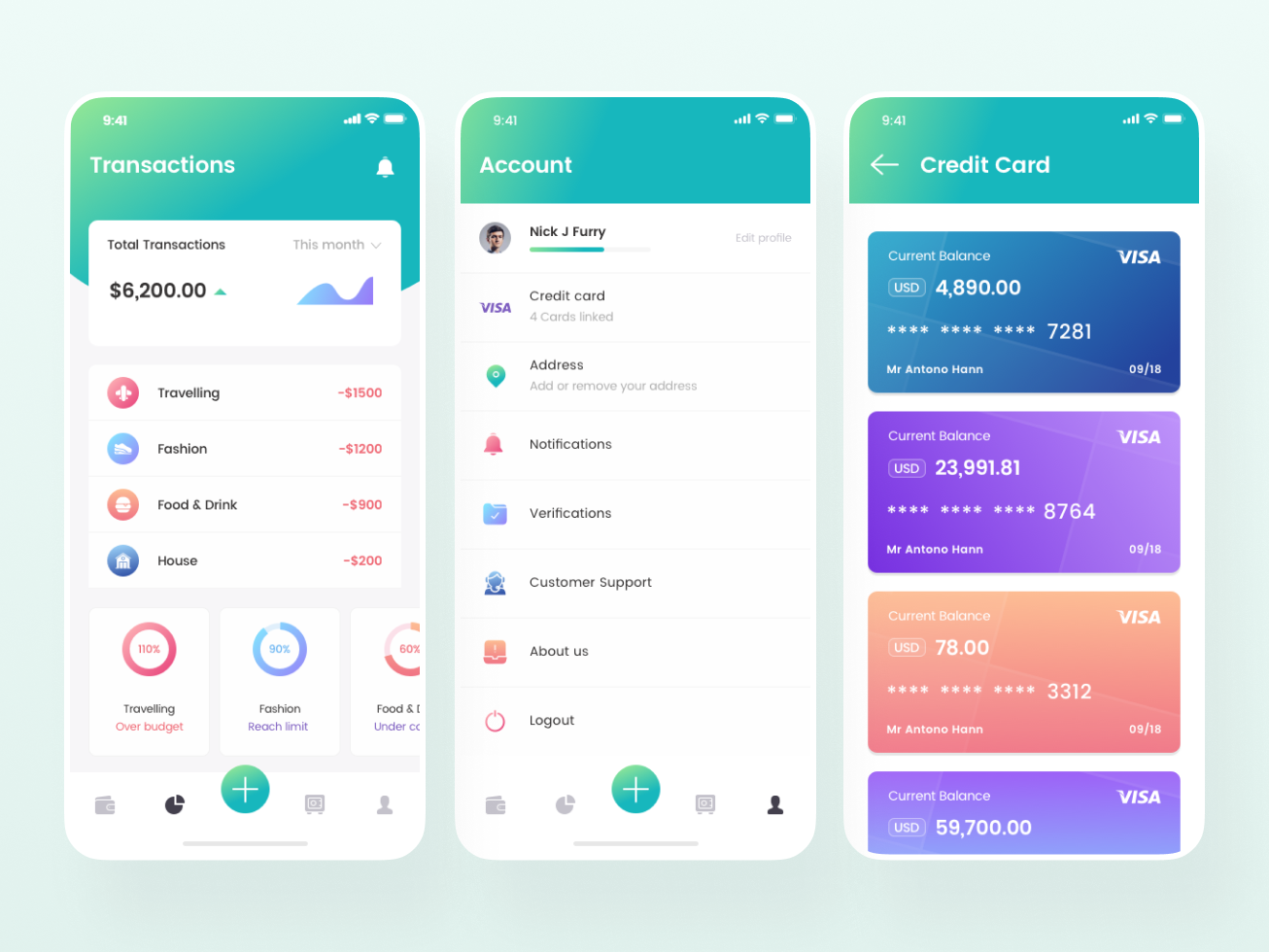 Kaya : Wallet App UI Kit