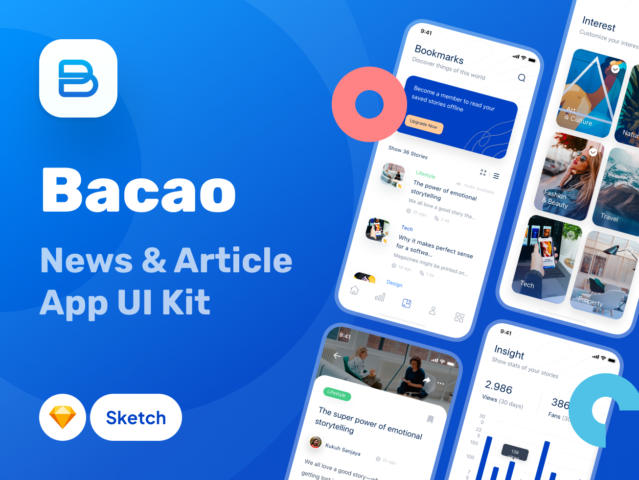 Bacao – News UI Kit