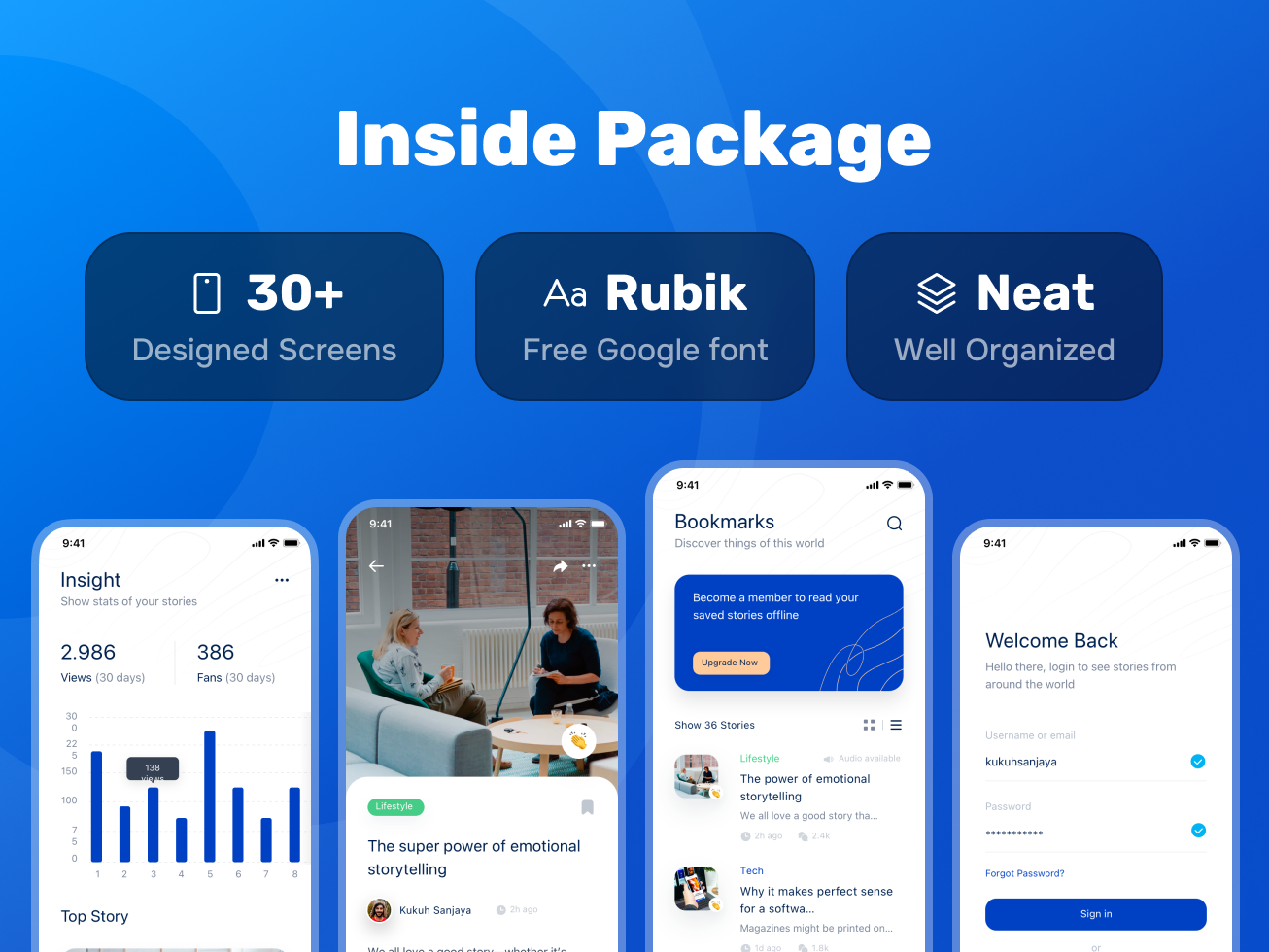 Bacao – News UI Kit