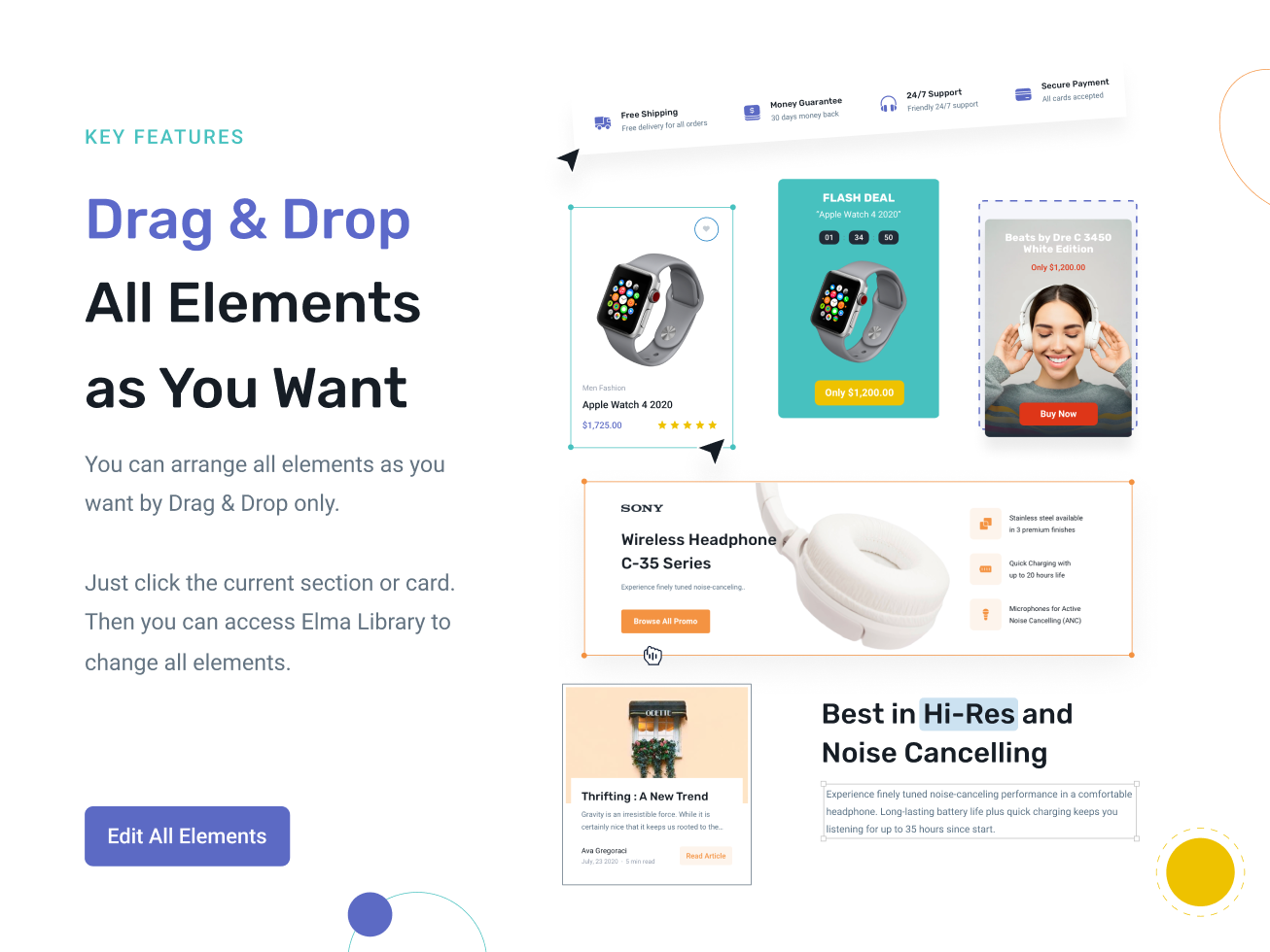 Elma e-Commerce UI Kit