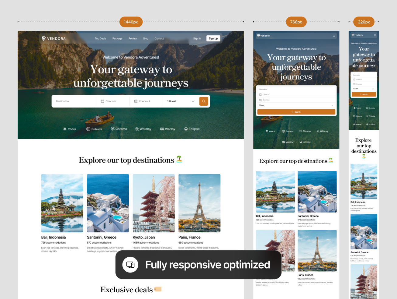Vendora: E-commerce UI Kit Template
