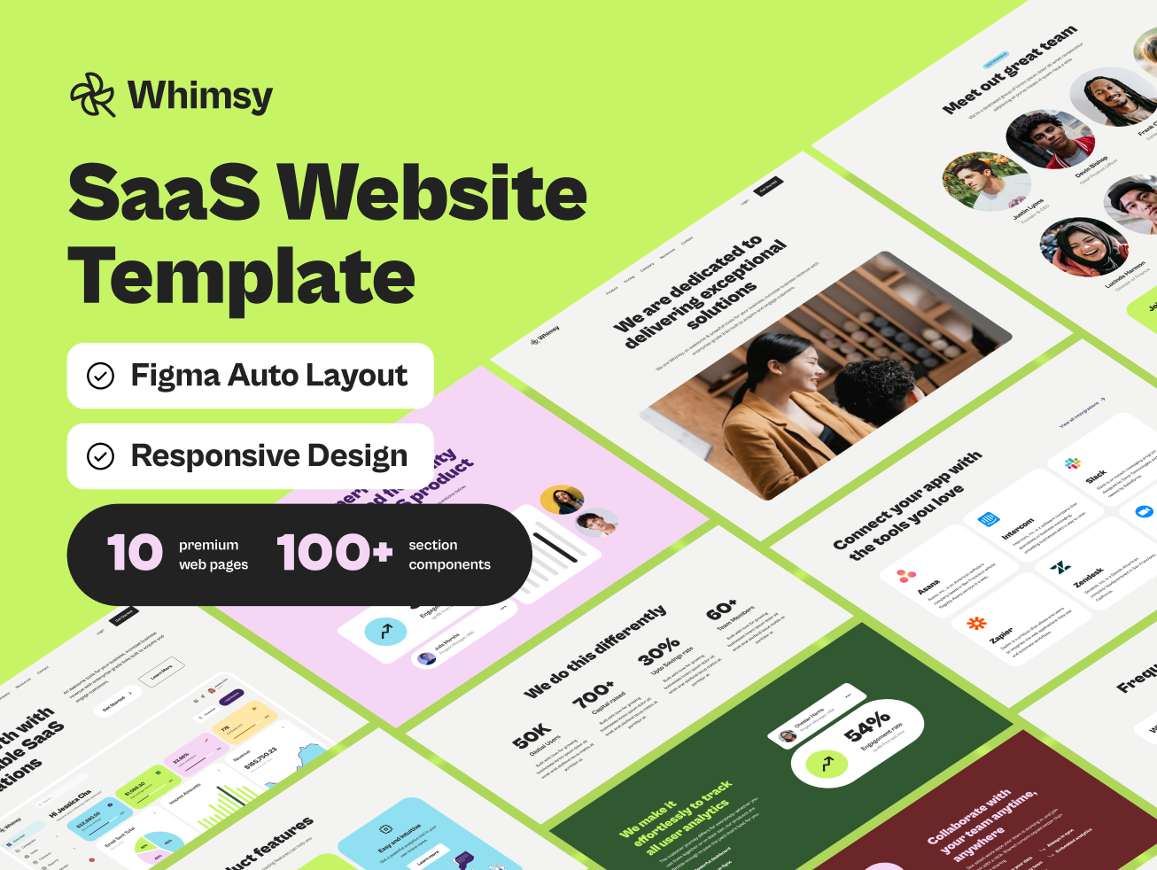 Whimsy Responsive Modular Web Design Template