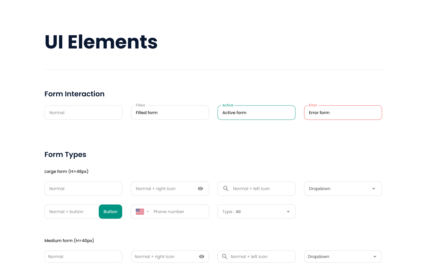 UI Elements