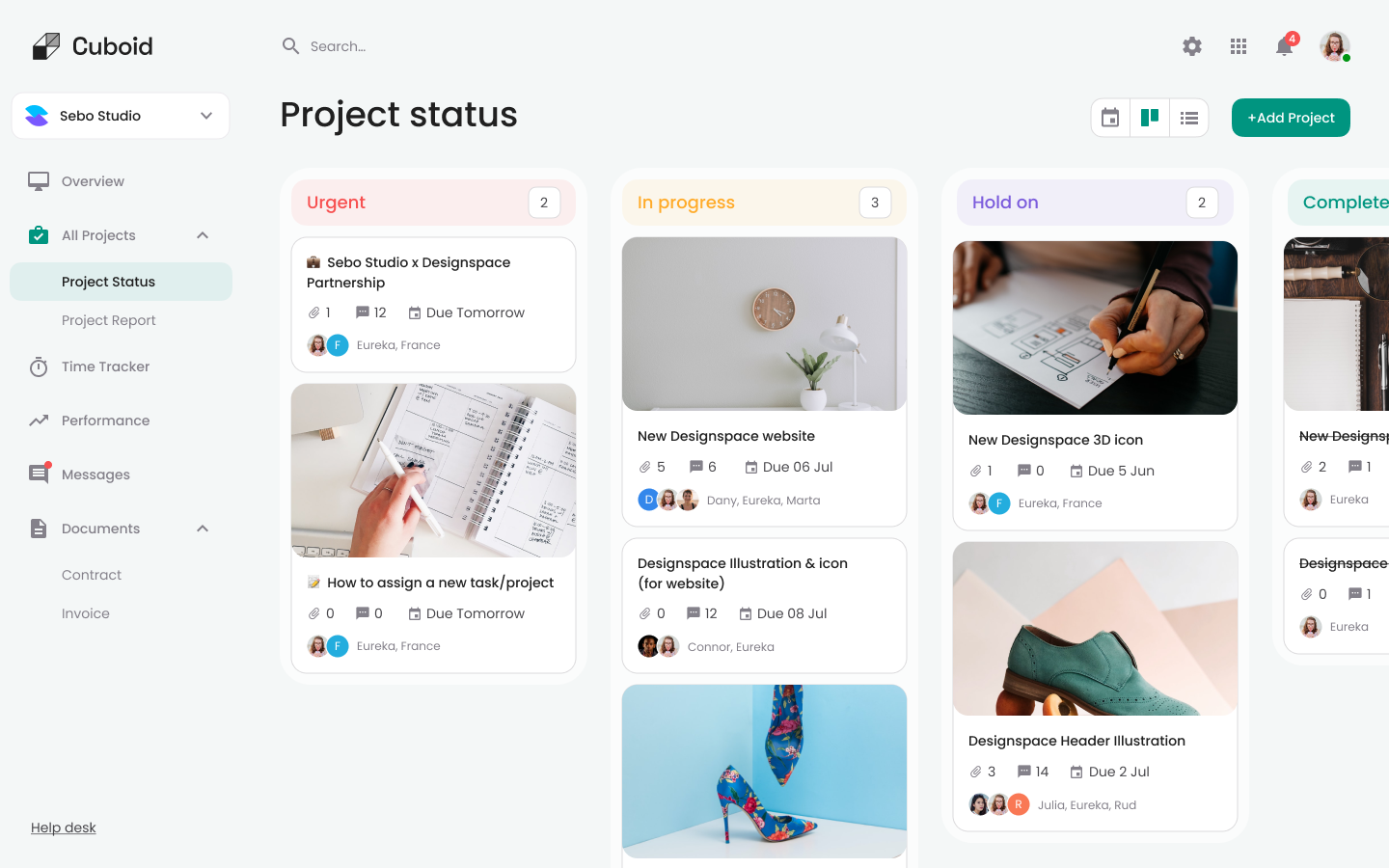Project Status Board