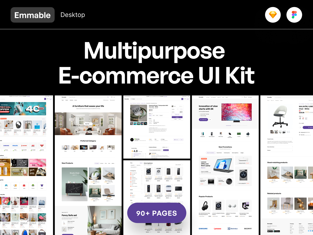 Emmable : Multipurpose E-commerce UI Kit